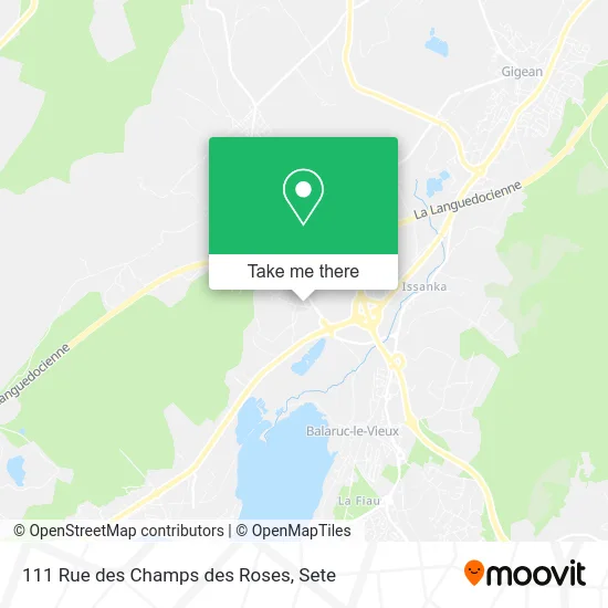 111 Rue des Champs des Roses map