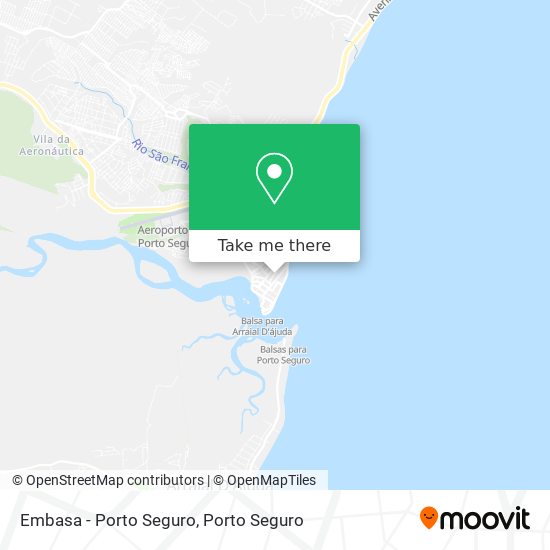 Embasa - Porto Seguro map