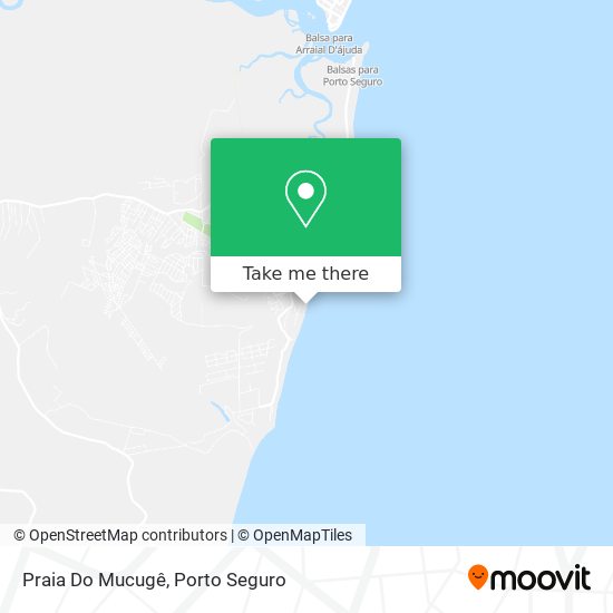 Praia Do Mucugê map