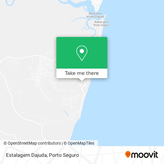 Estalagem Dajuda map