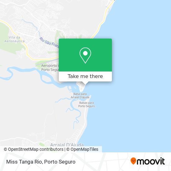 Miss Tanga Rio map