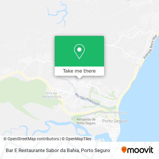 Bar E Restaurante Sabor da Bahia map