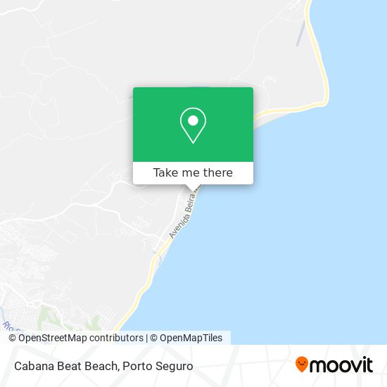 Cabana Beat Beach map