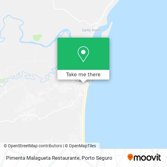 Pimenta Malagueta Restaurante map