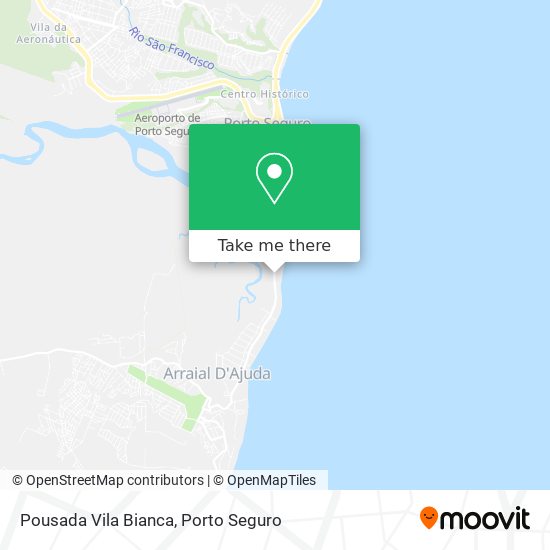 Pousada Vila Bianca map