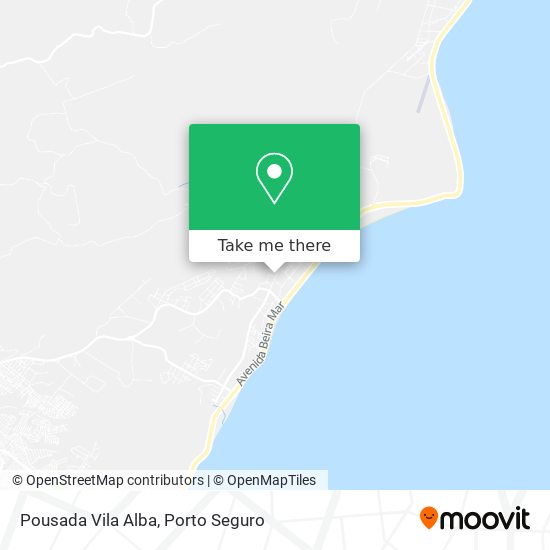 Pousada Vila Alba map