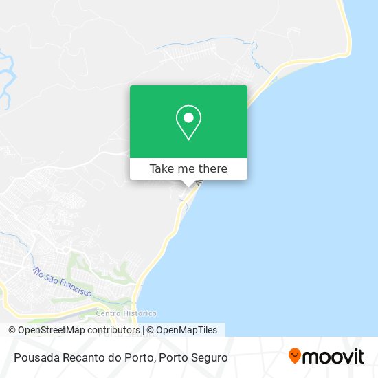 Pousada Recanto do Porto map