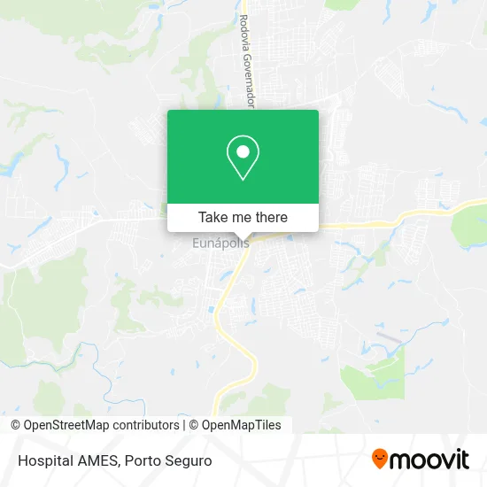 Hospital AMES map