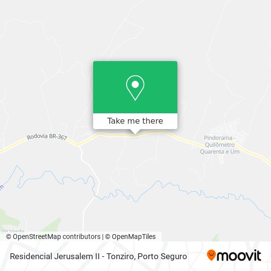 Residencial Jerusalem II - Tonziro map