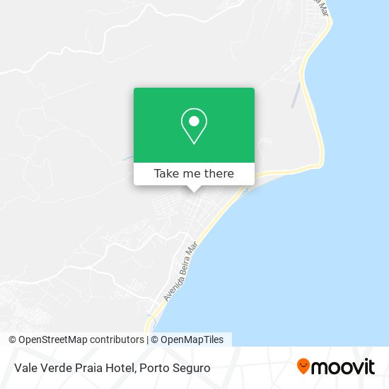 Vale Verde Praia Hotel map