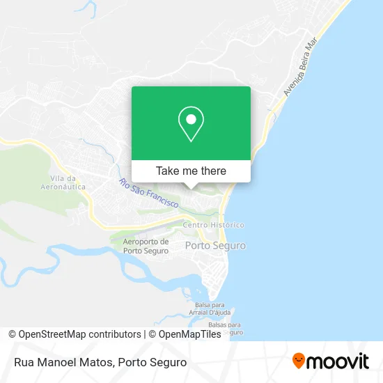 Rua Manoel Matos map