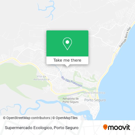 Supermercado Ecologico map