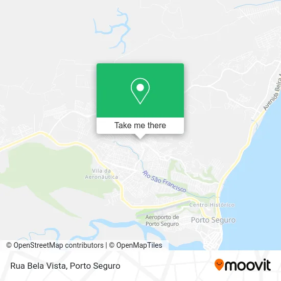 Rua Bela Vista map