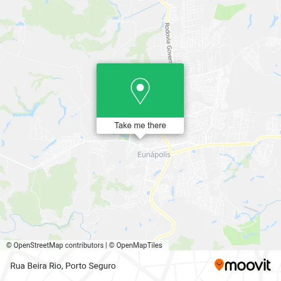 Rua Beira Rio map