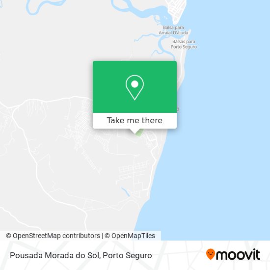 Pousada Morada do Sol map