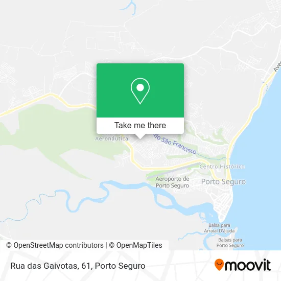 Rua das Gaivotas, 61 map
