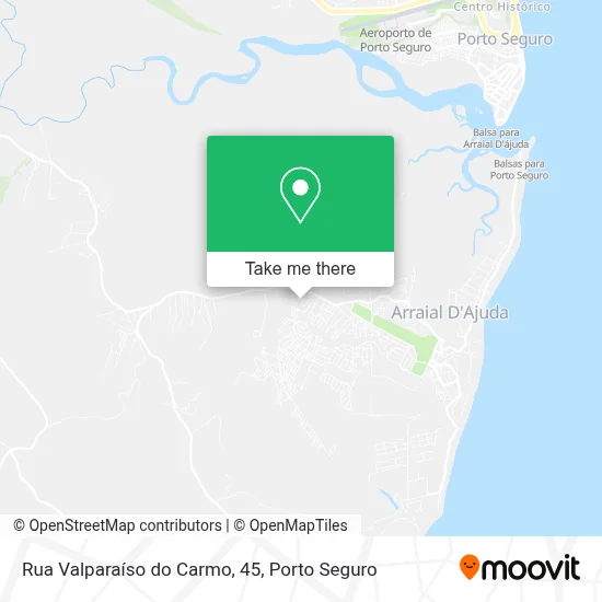 Rua Valparaíso do Carmo, 45 map