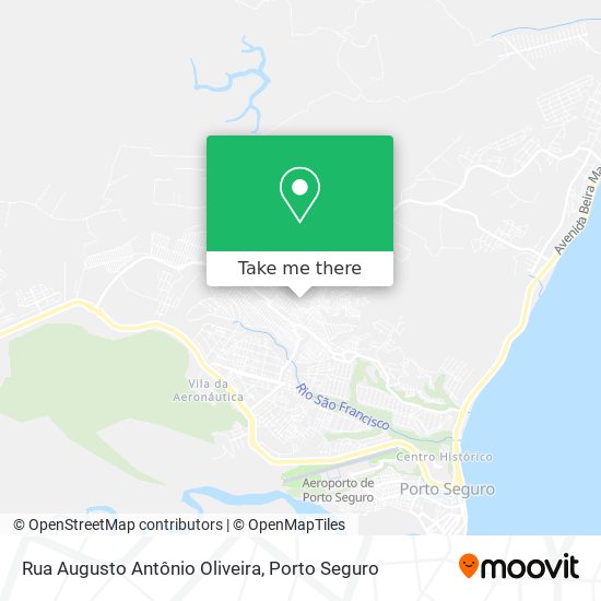 Rua Augusto Antônio Oliveira map