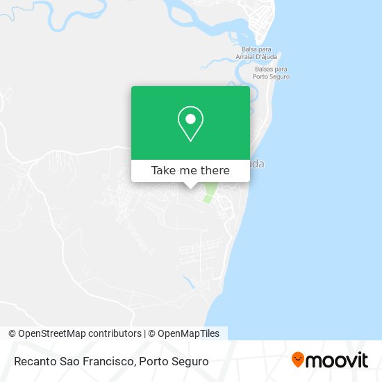 Recanto Sao Francisco map