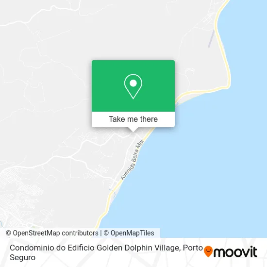 Condominio do Edificio Golden Dolphin Village map