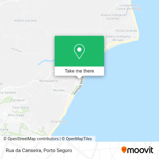 Rua da Canseira map