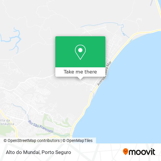 Alto do Mundaí map