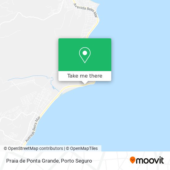 Praia de Ponta Grande map
