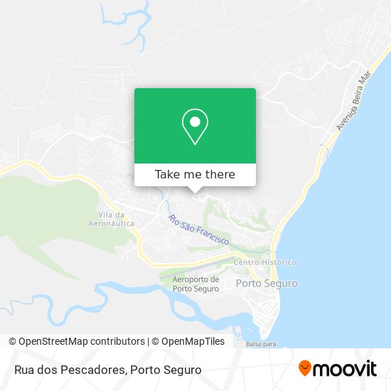 Rua dos Pescadores map
