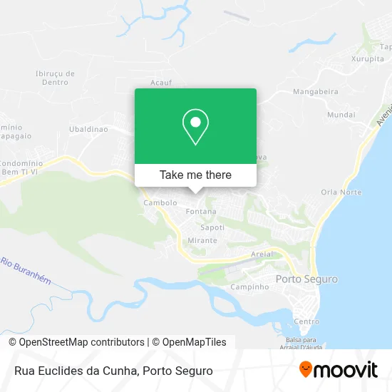 Rua Euclides da Cunha map