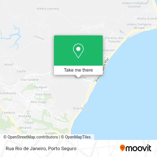 Rua Rio de Janeiro map