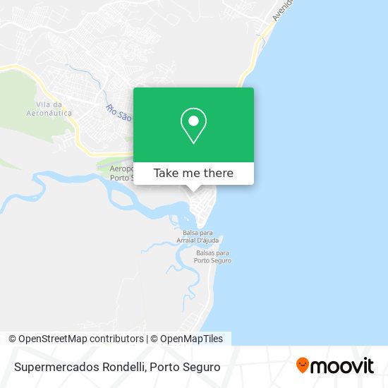 Supermercados Rondelli map