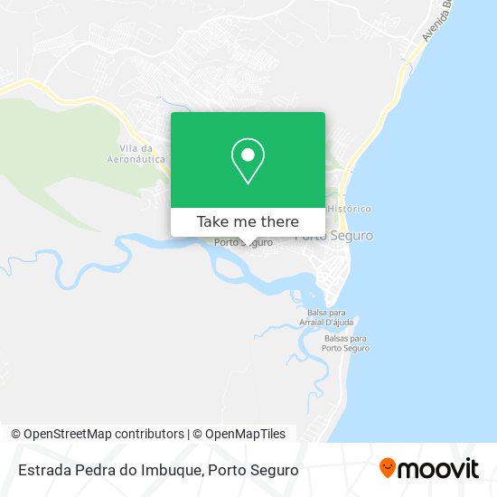Estrada Pedra do Imbuque map