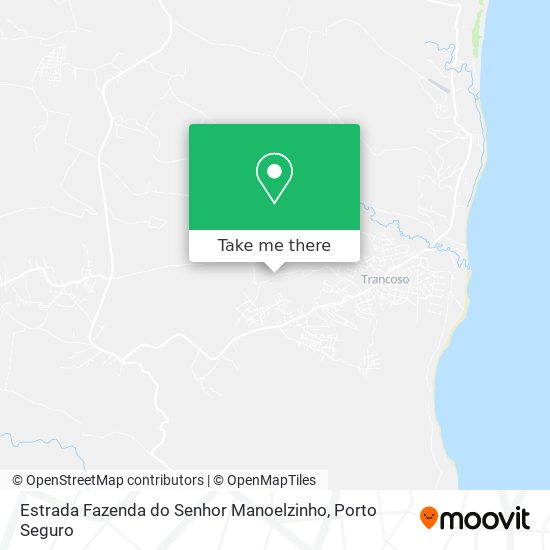 Estrada Fazenda do Senhor Manoelzinho map