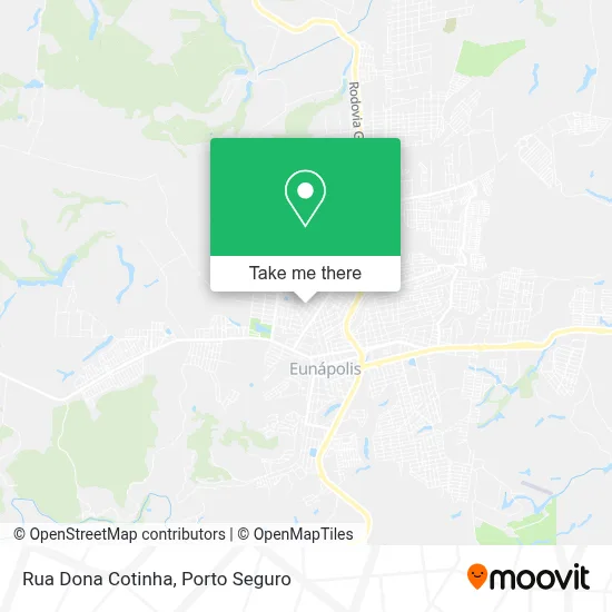 Rua Dona Cotinha map
