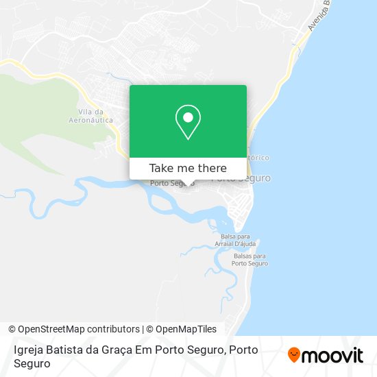 Igreja Batista da Graça Em Porto Seguro map
