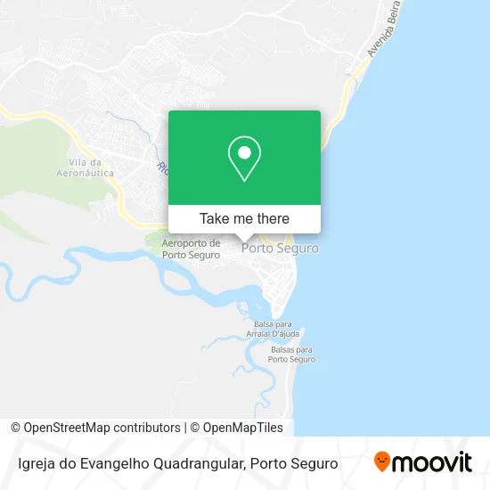 Igreja do Evangelho Quadrangular map