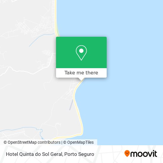 Hotel Quinta do Sol Geral map