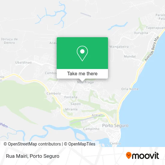 Rua Mairi map