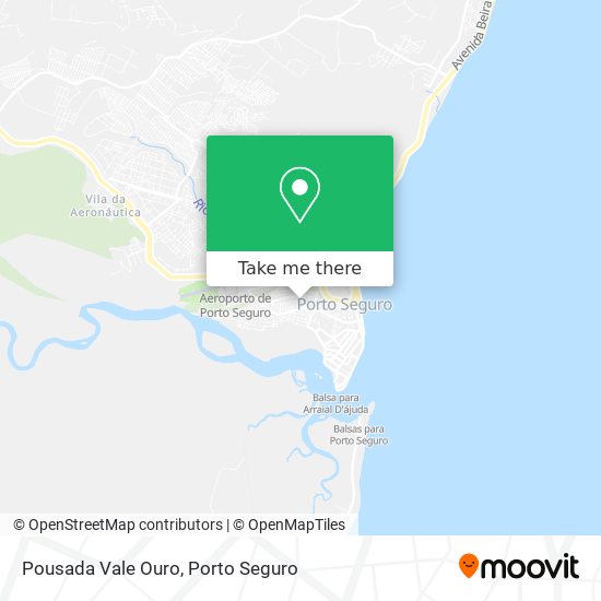 Pousada Vale Ouro map