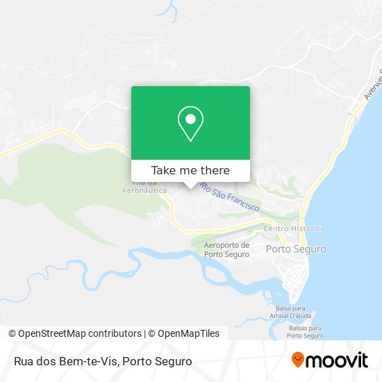 Rua dos Bem-te-Vis map