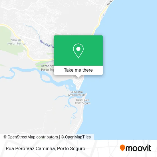 Rua Pero Vaz Caminha map