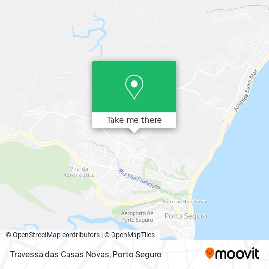 Mapa Travessa das Casas Novas