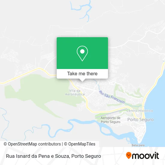 Rua Isnard da Pena e Souza map