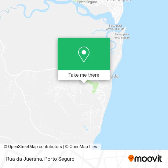 Rua da Juerana map