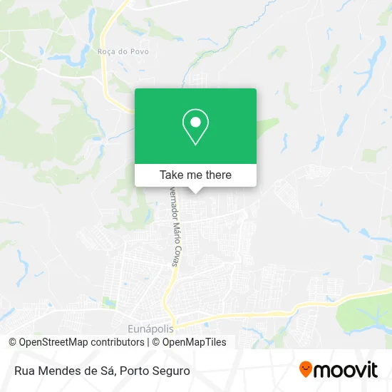 Rua Mendes de Sá map