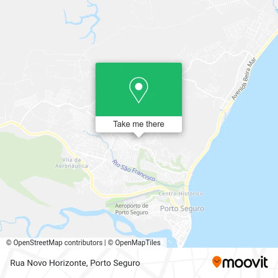 Rua Novo Horizonte map