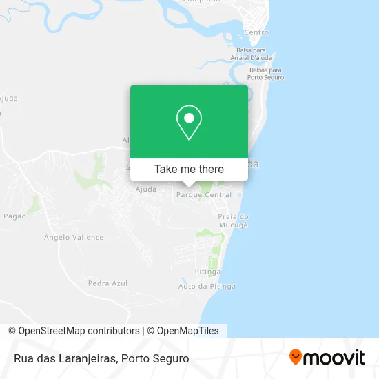 Rua das Laranjeiras map