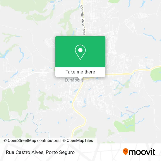 Rua Castro Alves map