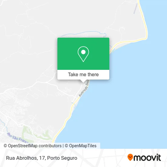 Rua Abrolhos, 17 map