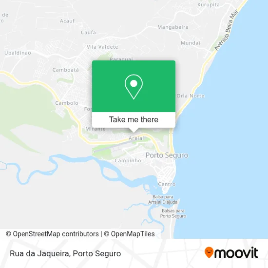 Rua da Jaqueira map